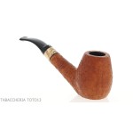 Arbousier en arbousier, forme billard courbé, bruyère sablée - Pipe Pour le Tabac - Racine naturelle
