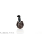 Brebbia 75 anniversary pipe Bent Apple shape rock briar - Tobacco Pipes - Natural root