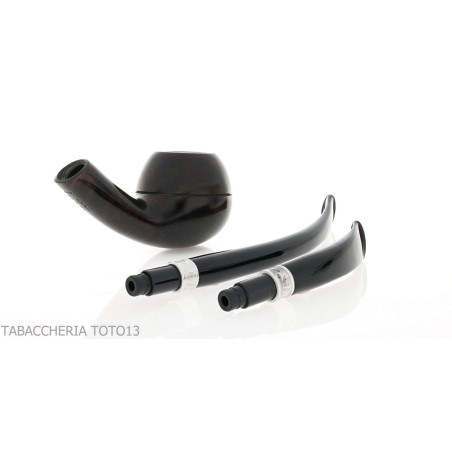 Brebbia 75 anniversario forma Bent Apple radica noce - Pipe