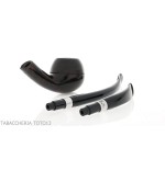 Brebbia 75 anniversario forma Bent Apple radica noce - Pipe