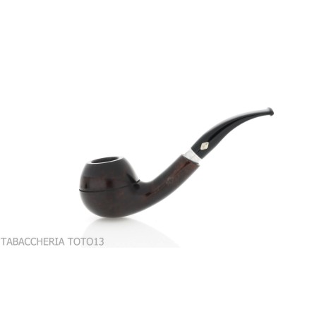 Brebbia 75 anniversario forma Bent Apple radica noce - Pipe