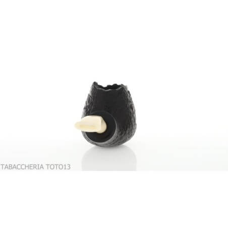 Pipa Talamona Sandblasted M curva brandy forma - Talamona pipe