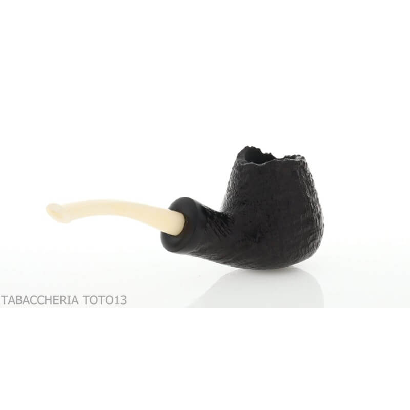 Pipa Talamona Sandblasted M curva brandy forma - Talamona pipe