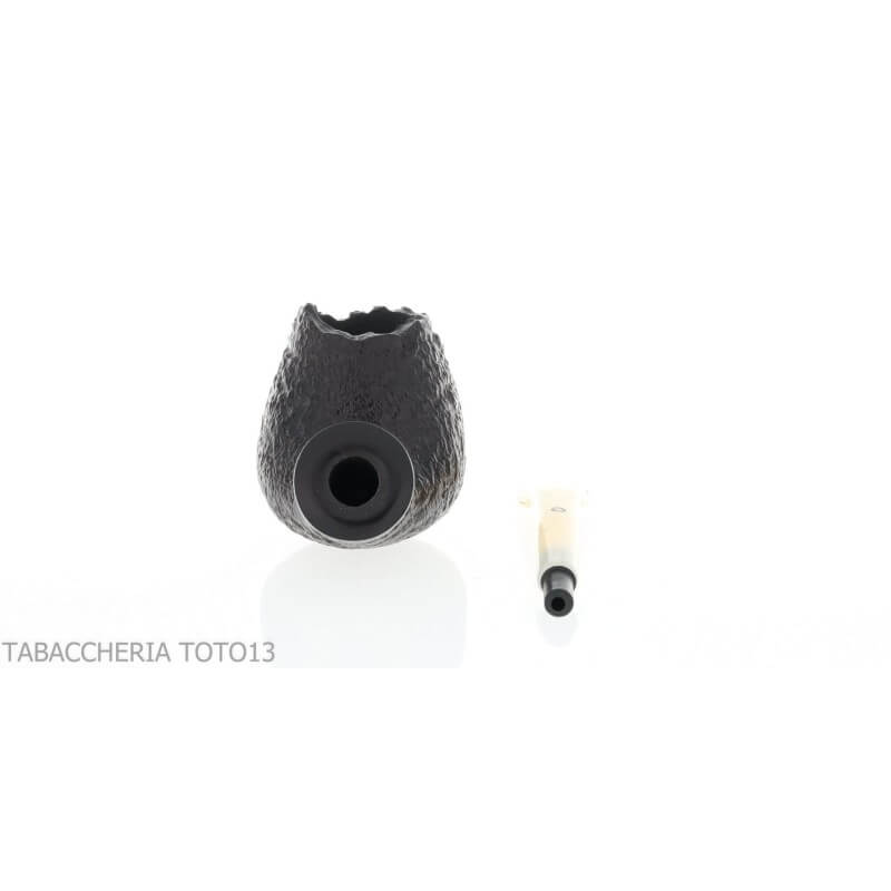 Pipa Talamona Sandblasted M curva brandy forma - Talamona pipe