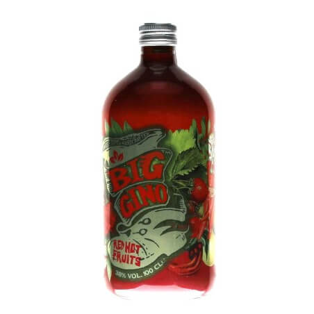 Big Gino Exotic red Hot Fruits Vol.38% Cl.100 Roby Marton gin Gin Gin