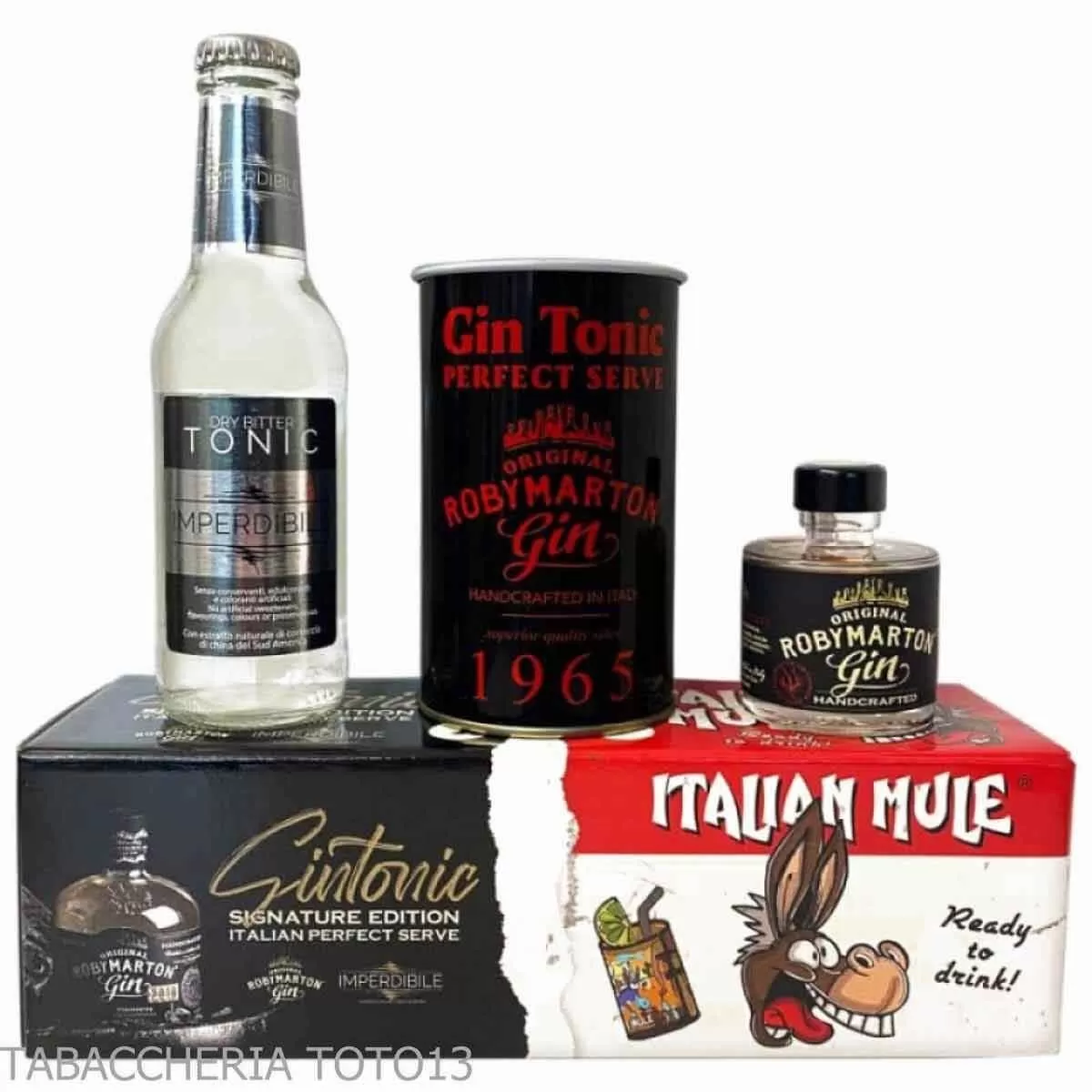 Coffret Gin Tonic - Coffret avec bouteilles toniques