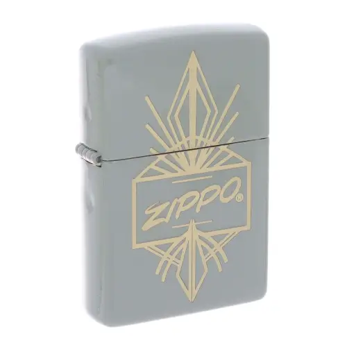 Zippo Script Design - Lighters - Brass