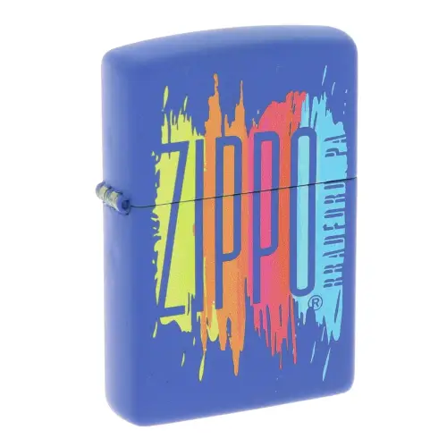 Diseño Zippo esmaltado con logo multicolor - Alumbradores