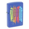 Zippo enameled design with multicolor logo Zippo Lighters Zippo