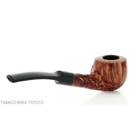 Pipe de billard Crown Viking légèrement courbée finition partiellement sablée-Winsløw Poul