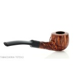 Pipa de billar Crown Viking ligeramente curvada con acabado parcialmente pulido-Winsløw Poul