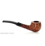 Pipa de billar Crown Viking ligeramente curvada con acabado parcialmente pulido-Winsløw Poul
