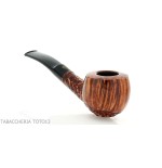 Pipa de billar Crown Viking ligeramente curvada con acabado parcialmente pulido-Winsløw Poul