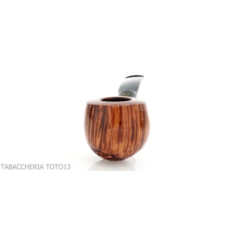 Pipe de billard Crown Viking légèrement courbée finition partiellement sablée-Winsløw Poul