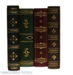 Bar book in Florentine leather decorated with pure gold - Accessories For Wine & Spirits And Glasses - Florentine leather