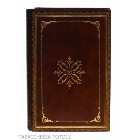 Bar book in Florentine leather decorated with pure gold - Accessories For Wine & Spirits And Glasses - Florentine leather