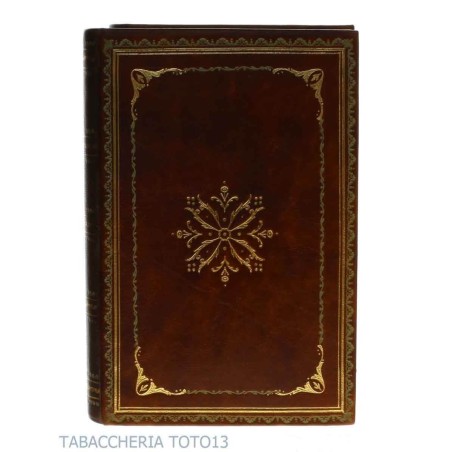 Barbuch aus florentinischem Leder, verziert mit reinem Gold - Zubehör Für Wein & Spirituosen Und Gläser