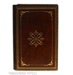 Barbuch aus florentinischem Leder, verziert mit reinem Gold - Zubehör Für Wein & Spirituosen Und Gläser