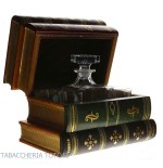 Barbuch aus florentinischem Leder, verziert mit reinem Gold - Zubehör Für Wein & Spirituosen Und Gläser