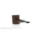 Revolution Mammuth cherrywood shaped pipe in sandblasted briar - Tobacco Pipes - Natural root