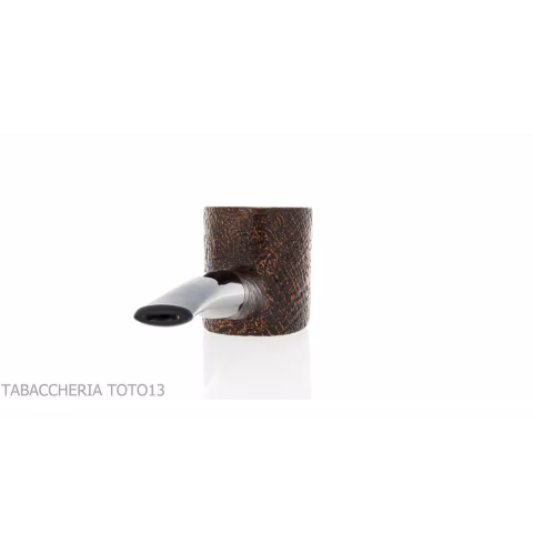 Revolution Mammuth cherrywood shaped pipe in sandblasted briar - Tobacco Pipes - Natural root