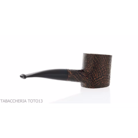 Revolution Mammuth cherrywood shaped pipe in sandblasted briar - Tobacco Pipes - Natural root