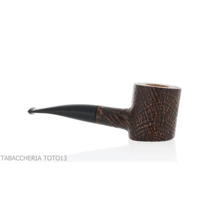 Talamona pipe - Revolution Mammuth cherrywood shaped pipe in sandblasted briar