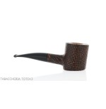 Revolution Mammuth cherrywood shaped pipe in sandblasted briar - Tobacco Pipes - Natural root