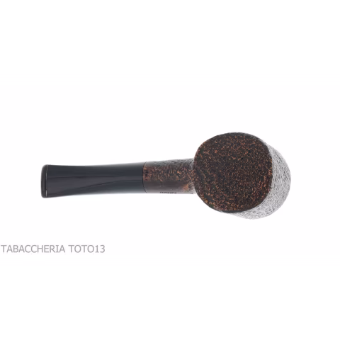 Revolution Mammuth cherrywood shaped pipe in sandblasted briar - Tobacco Pipes - Natural root