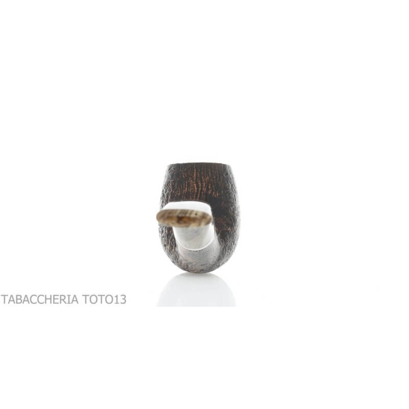 Revolution Mammuth forma billiard semi curva in radica sabbiata - Talamona pipe