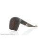 Revolution Mammuth semi-curved billiard-shaped pipe in sandblasted briar Talamona pipe Talamona