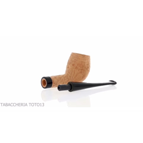 Pipe Arbutus series in strawberry tree cutty shape natural sandblasted briar - Tobacco Pipes - Wood