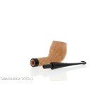 Pipe Arbutus series in strawberry tree cutty shape natural sandblasted briar - Tobacco Pipes - Wood