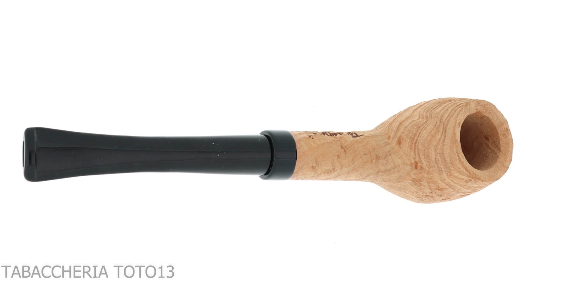 Pipe Arbutus in strawberry tree cutty shape natural sandblasted briar
