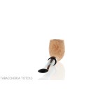 Arbutus pipe in strawberry tree Billiard shape natural sanded briar-Talamona