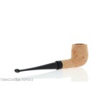 Pipe arbousier en arbousier forme billard bruyère naturelle sablée - Pipe Pour le Tabac - Bois