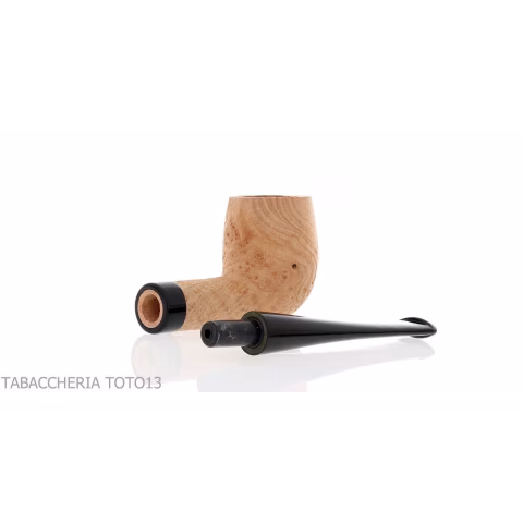 Arbutus pipe in strawberry tree Billiard shape natural sanded briar-Talamona
