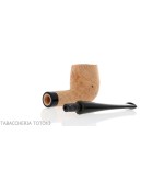 Pipe arbousier en arbousier forme billard bruyère naturelle sablée - Pipe Pour le Tabac - Bois