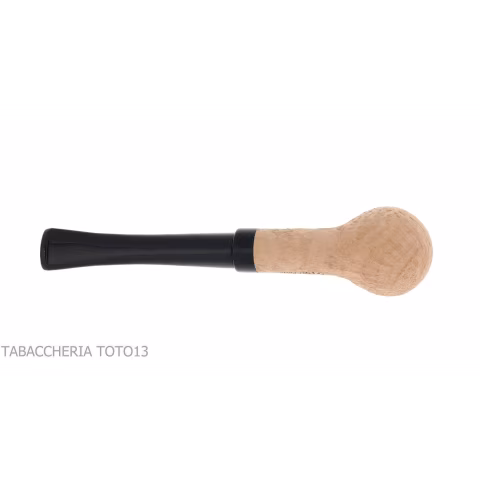 Arbutus pipe in strawberry tree Billiard shape natural sanded briar-Talamona
