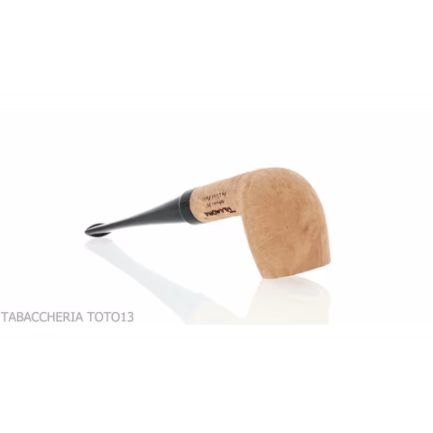 Arbutus pipe in strawberry tree Billiard shape natural sanded briar-Talamona