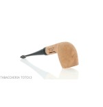 Pipe arbousier en arbousier forme billard bruyère naturelle sablée - Pipe Pour le Tabac - Bois
