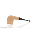 Arbutus pipe in strawberry tree Billiard shape natural sanded briar-Talamona