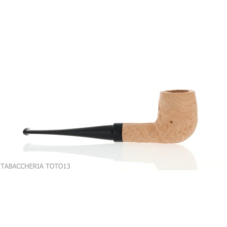 Pipe arbousier en arbousier forme billard bruyère naturelle sablée - Pipe Pour le Tabac - Bois