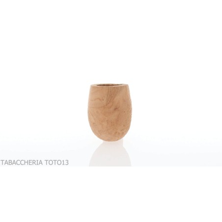 Pipe arbousier en arbousier forme billard bruyère naturelle sablée - Pipe Pour le Tabac - Bois