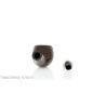 Revolution Mammuth Halb gebogene Pfeife in Apfelform aus sandgestrahltem Dornbusch - Talamona pipe