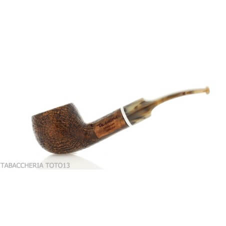 Revolution Mammuth Halb gebogene Pfeife in Apfelform aus sandgestrahltem Dornbusch - Talamona pipe