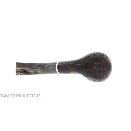 Pipa Revolution Mammuth forma de billar curvada en brezo pulido con chorro de arena Talamona pipe Talamona