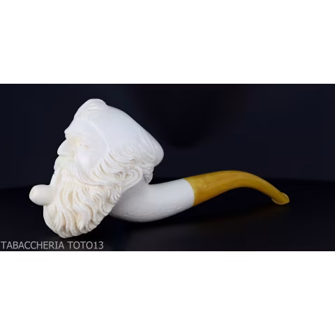 Geformte Seeschaumpfeife, Räucherhocker-Meerschaumpfeifen