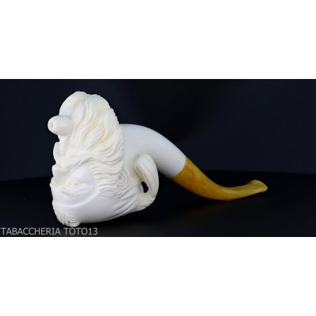 Geformte Seeschaumpfeife, Räucherhocker-Meerschaumpfeifen