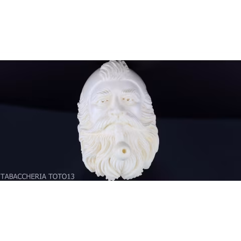 Geformte Seeschaumpfeife, Räucherhocker-Meerschaumpfeifen